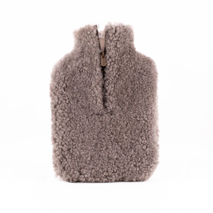KERRI HOT WATER BOTTLE COVER IN STONE